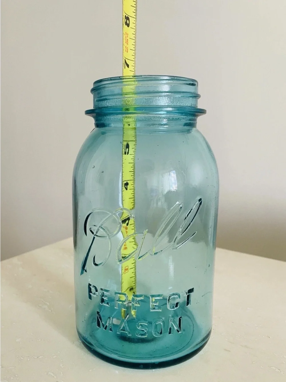 Vintage Rare BALL PERFECT MASON Jar Bottle 11 Zinc Twist Cap Crisp Embossing